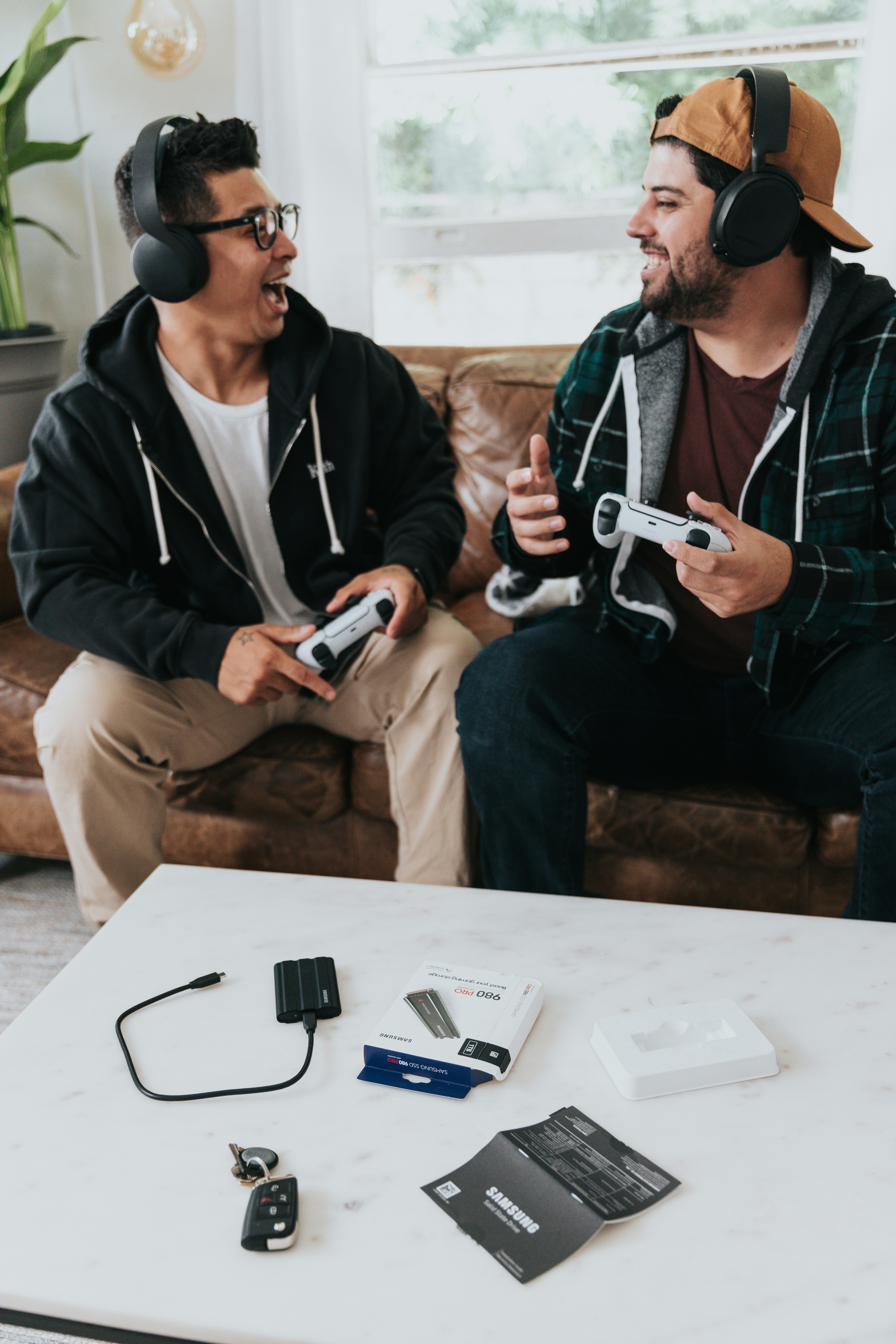 Talking with friends